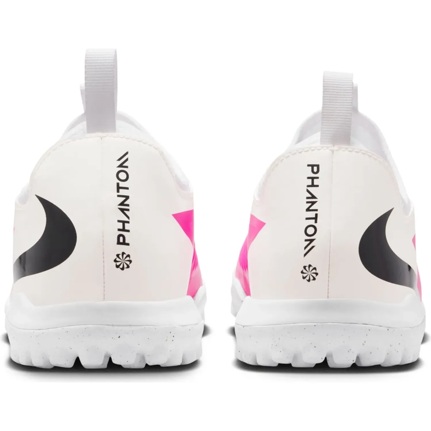 Nike Zapatillas Nike De Futbol Juvenil Phantom 6 Low Academy color blanco / fucsia | Platanitos