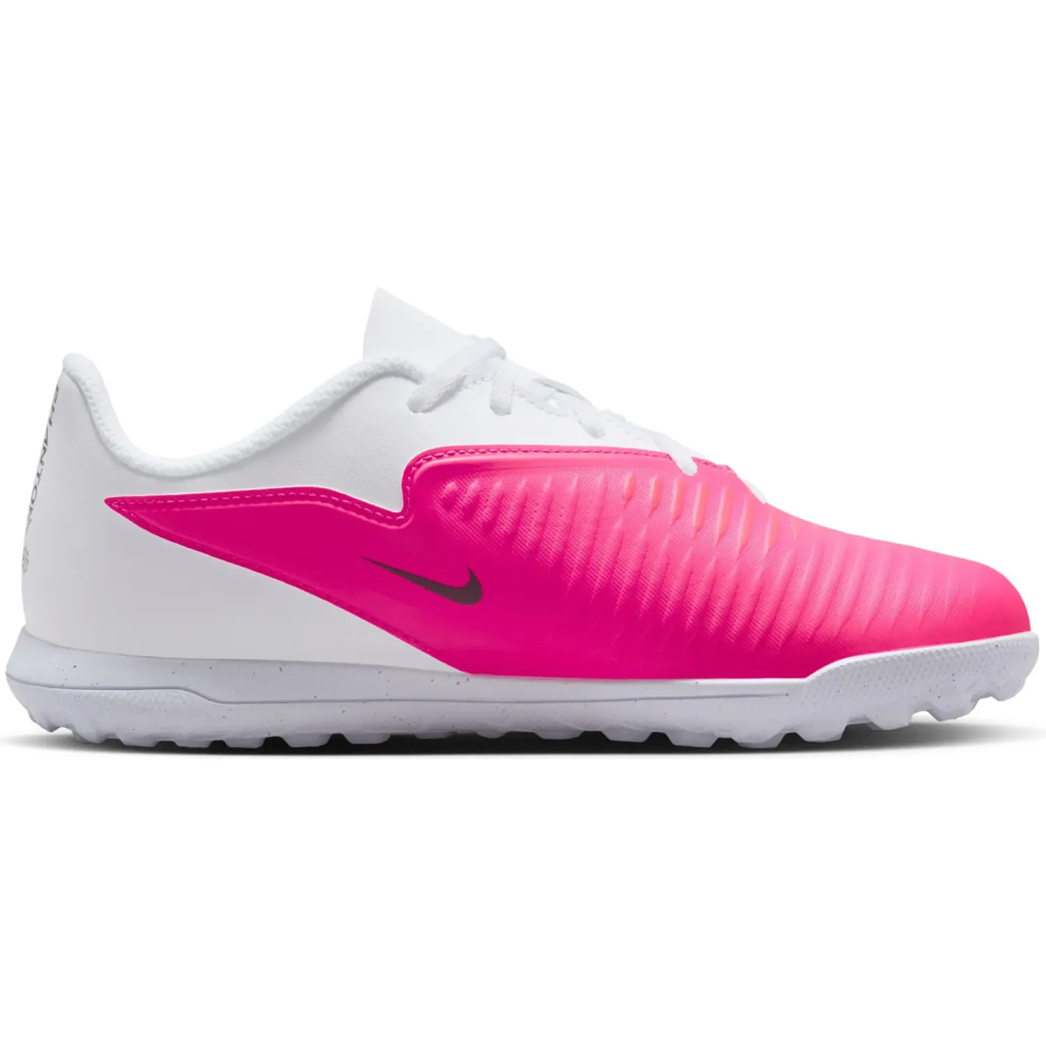 Nike Zapatillas Nike De Futbol Juvenil Phantom 6 Low Academy color blanco / fucsia | Platanitos