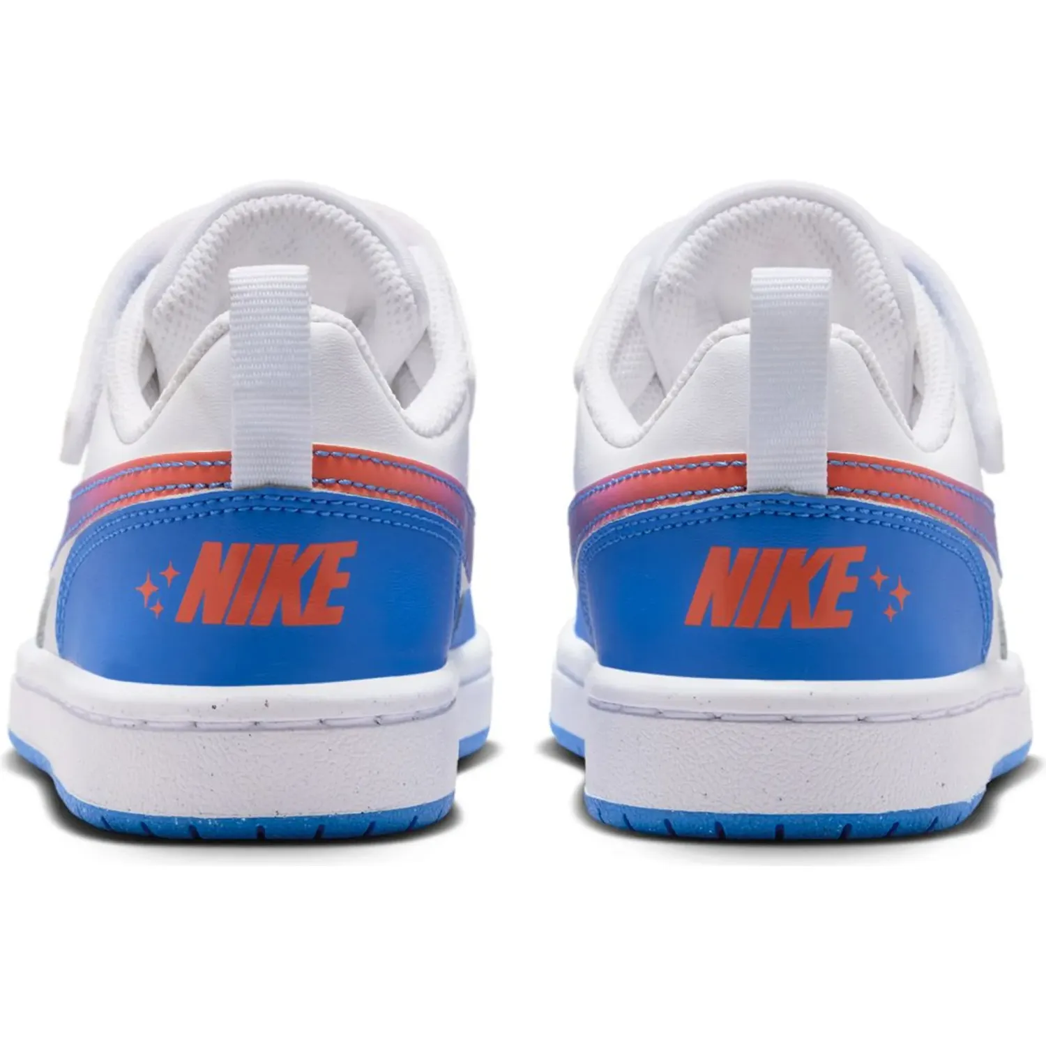 Nike Zapatillas Nike Urbanas Niños Court Borough Low Bball Bpv color blanco / celeste | Platanitos