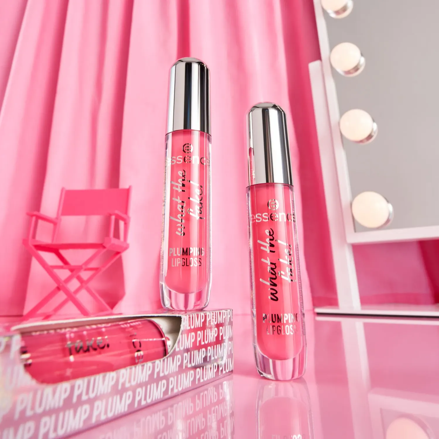ESSENCE Brillo Essence Labial What The Fake! Plumping Lipgl. 102 color varios | Platanitos