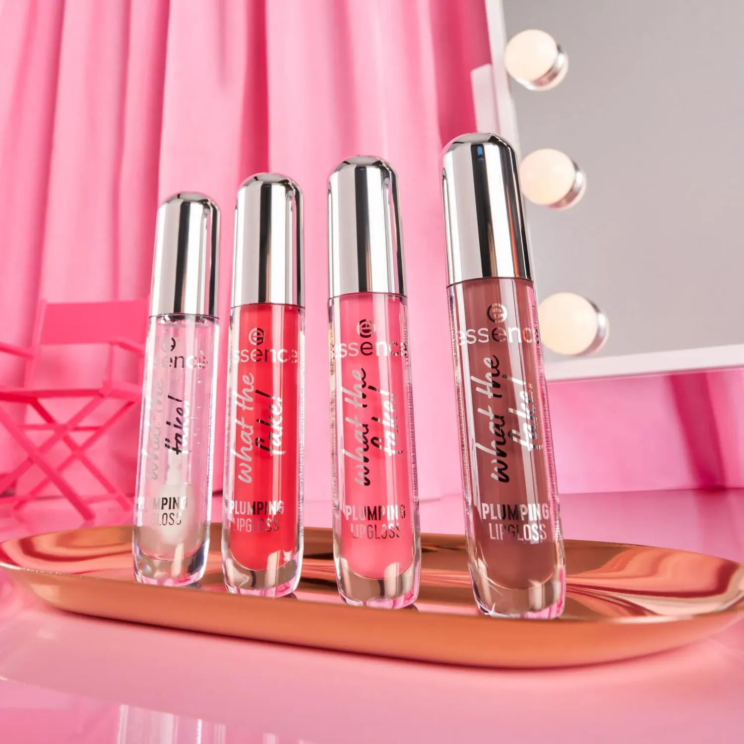 ESSENCE Brillo Essence Labial What The Fake! Plumping Lipgl. 102 color varios | Platanitos