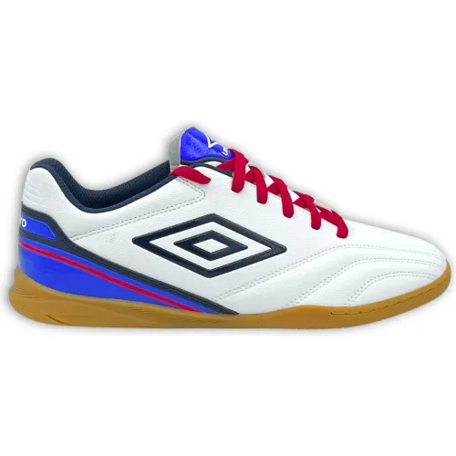 Zapatillas Umbro De Futbol Hombre Calcio  Lt Ic color blanco | Platanitos