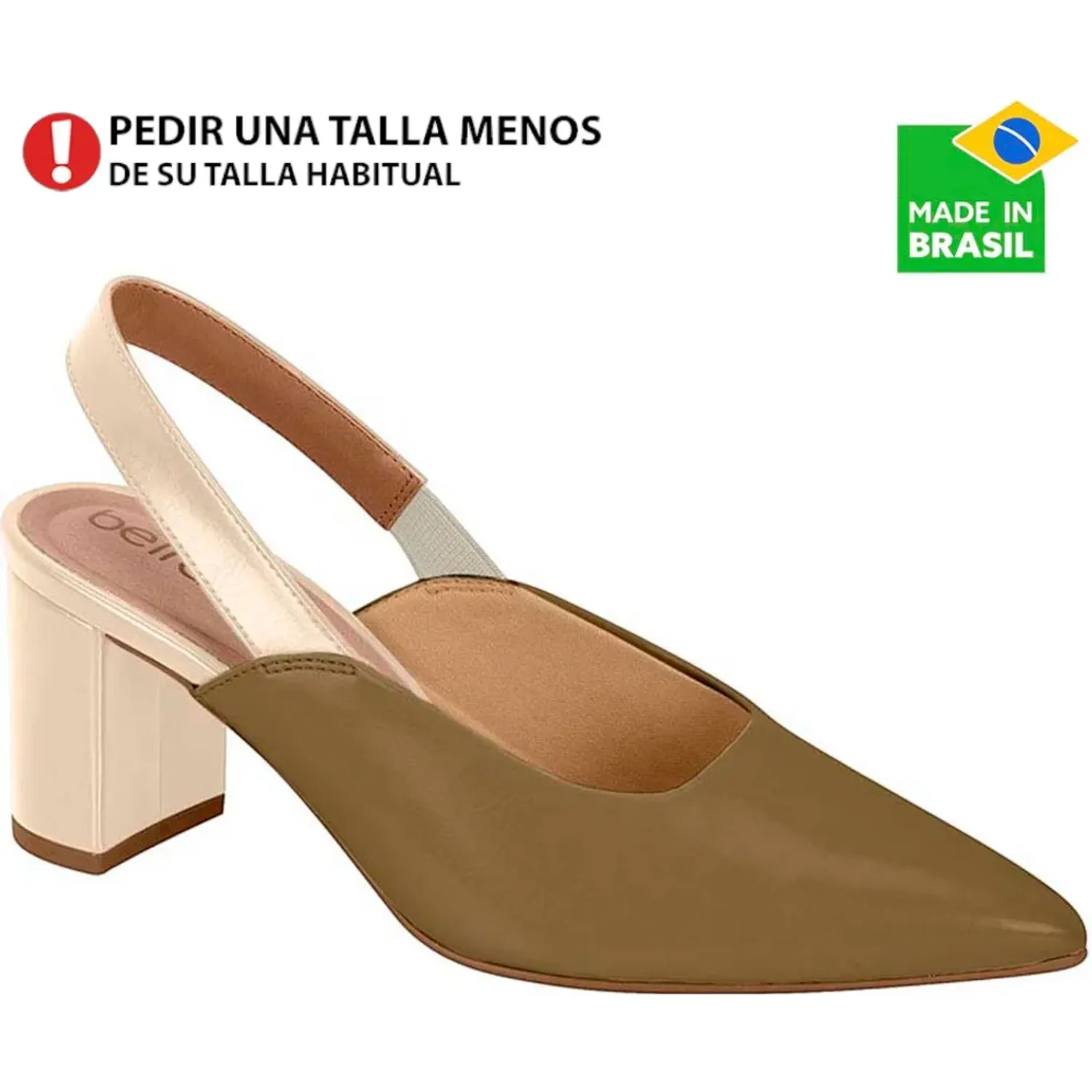 BEIRA RIO Calzado Beira Rio De Vestir Mujer 4241.240. color verde | Platanitos