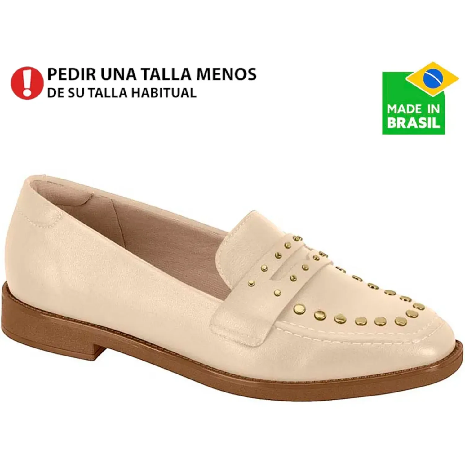 BEIRA RIO Mocasin Beira Rio Mujer 4264.210. color beige | Platanitos