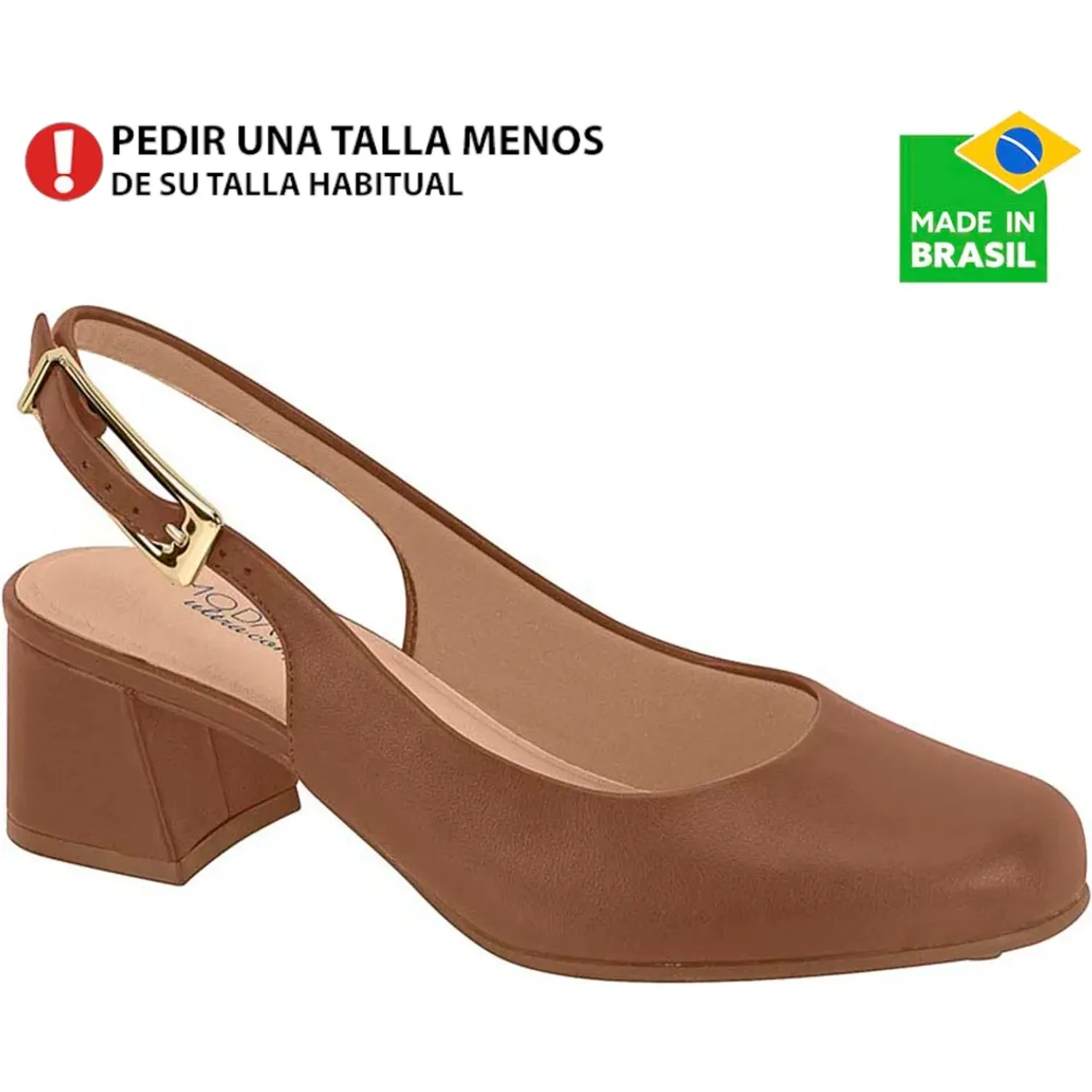 Calzado Modare De Vestir Mujer 7373.125. color marron | Platanitos