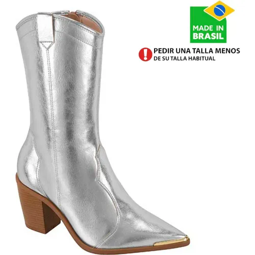 Mujer MOLECA Plateado Botin Vestir Mujer 5355.100.