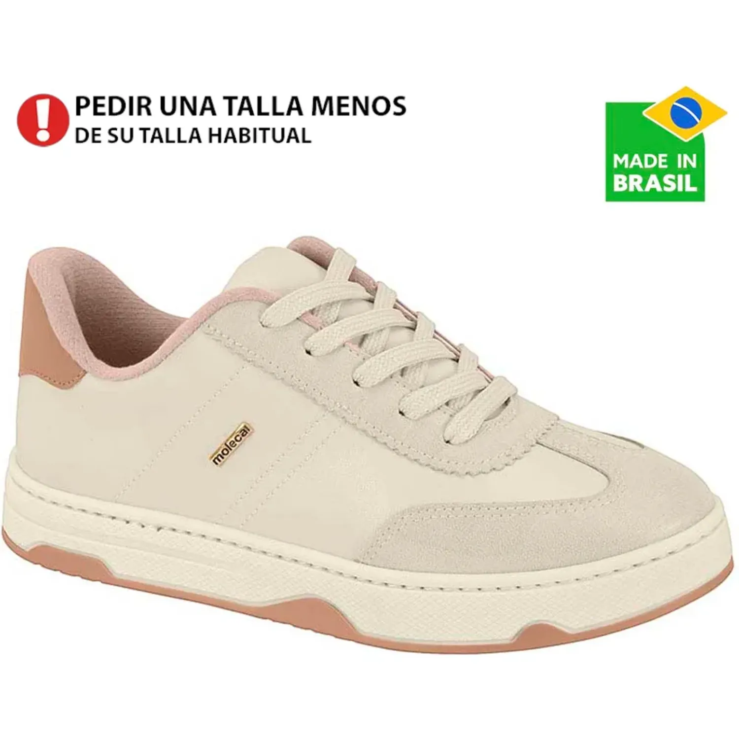 MOLECA Zapatillas Moleca Mujer 5835.201. color beige | Platanitos