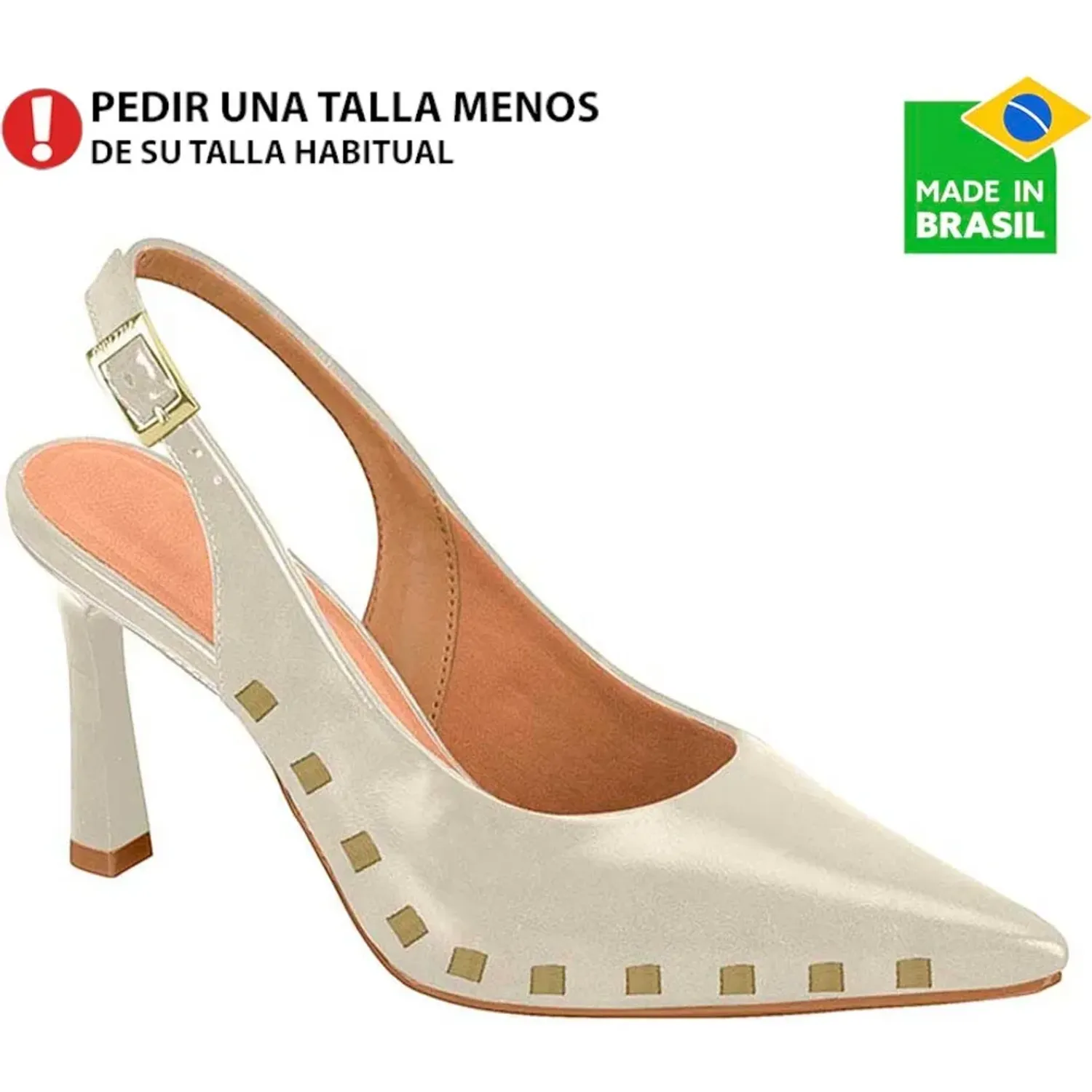 Calzado Vizzano De Vestir Mujer 1447.110. color blanco | Platanitos