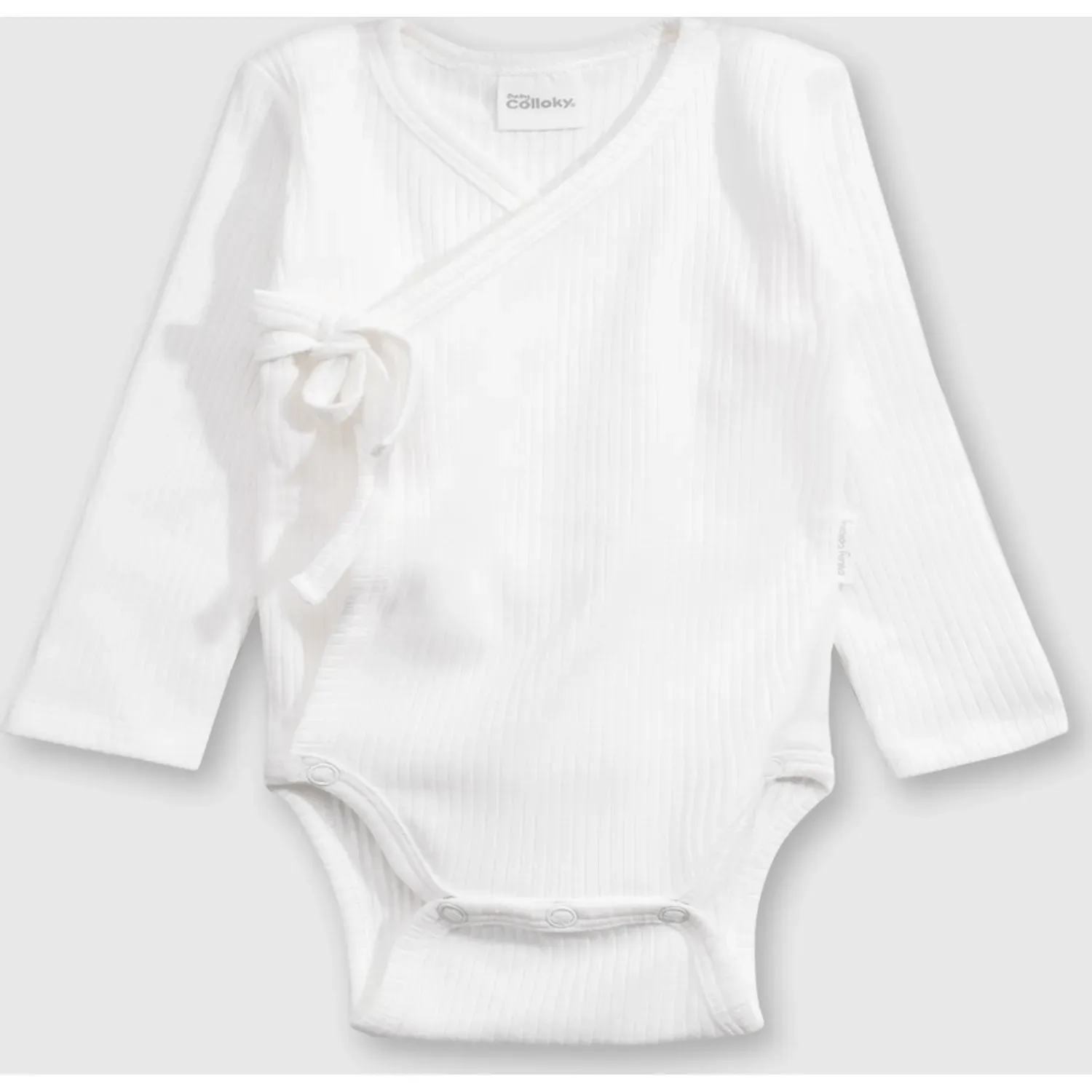 Body Colloky Niño Bypuu109v25 color blanco | Platanitos
