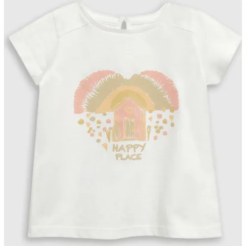 Polo Colloky Niña P1je0409v25 color blanco | Platanitos