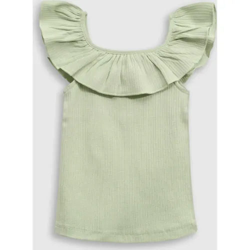 Polo Colloky Niña Popu1497v25 color verde | Platanitos