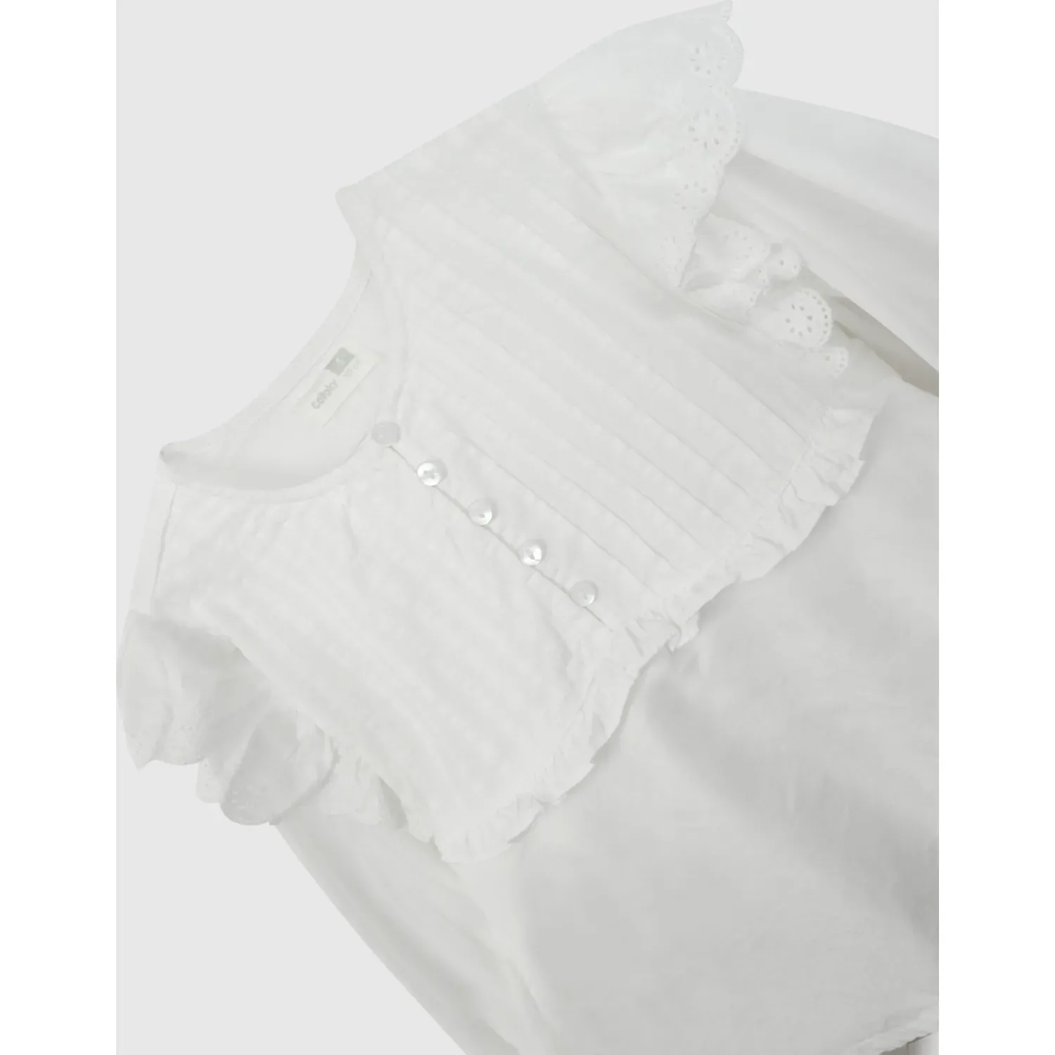 Colloky Blusa Colloky Niña Blvl0209v26 color blanco | Platanitos