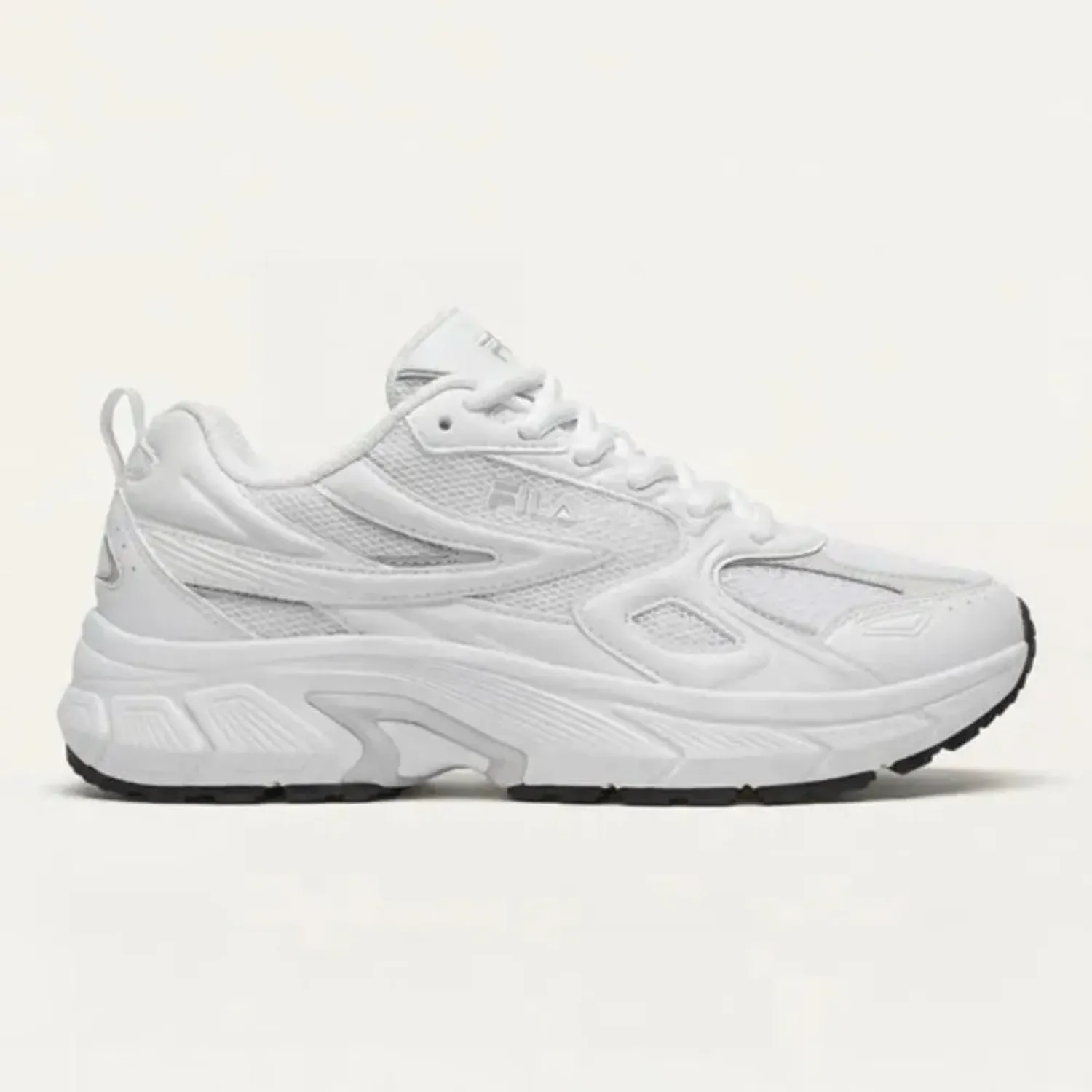 Zapatillas Fila Mujer Retro Running 3 color blanco | Platanitos
