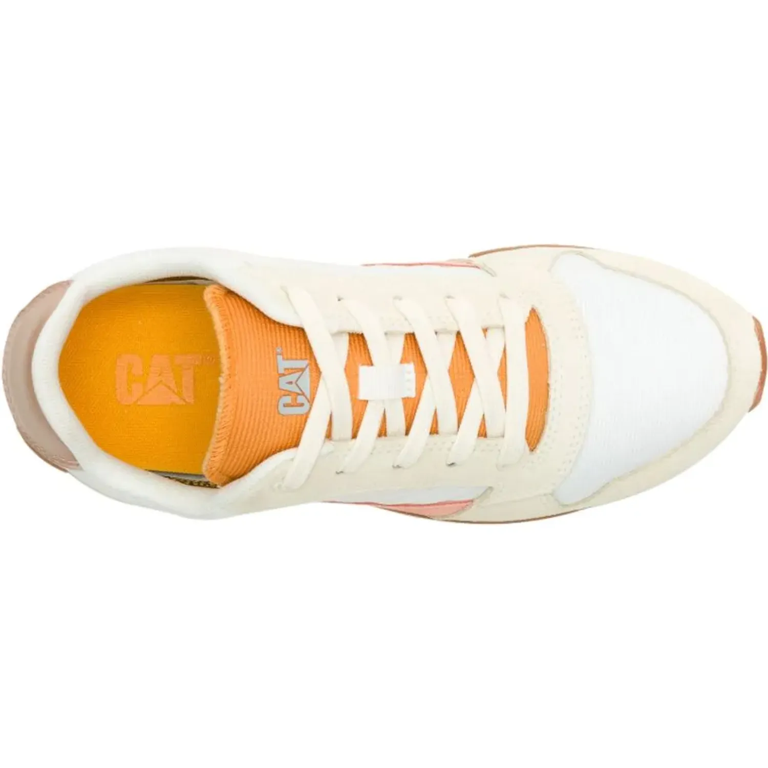 Zapatillas Cat Urbanas Mujer Ventura color blanco | Platanitos