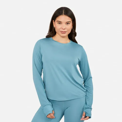 NEW ATHLETIC Polo Manga Larga Deportivo Mujer 058