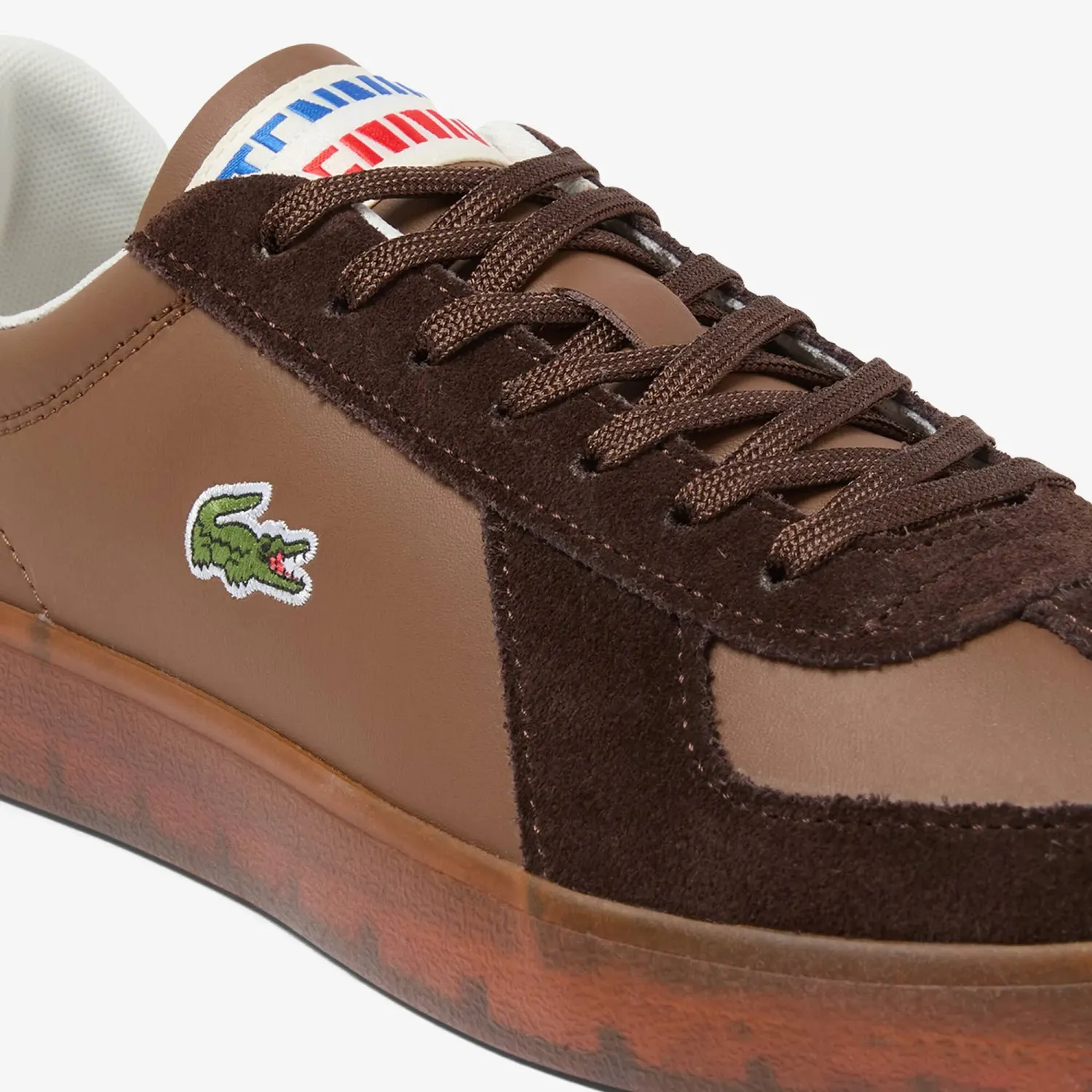 LACOSTE Zapatillas Lacoste Urbanas Hombre Baseshot Pro color marron | Platanitos