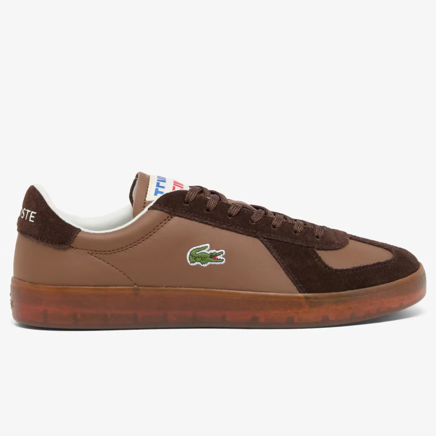 LACOSTE Zapatillas Lacoste Urbanas Hombre Baseshot Pro color marron | Platanitos