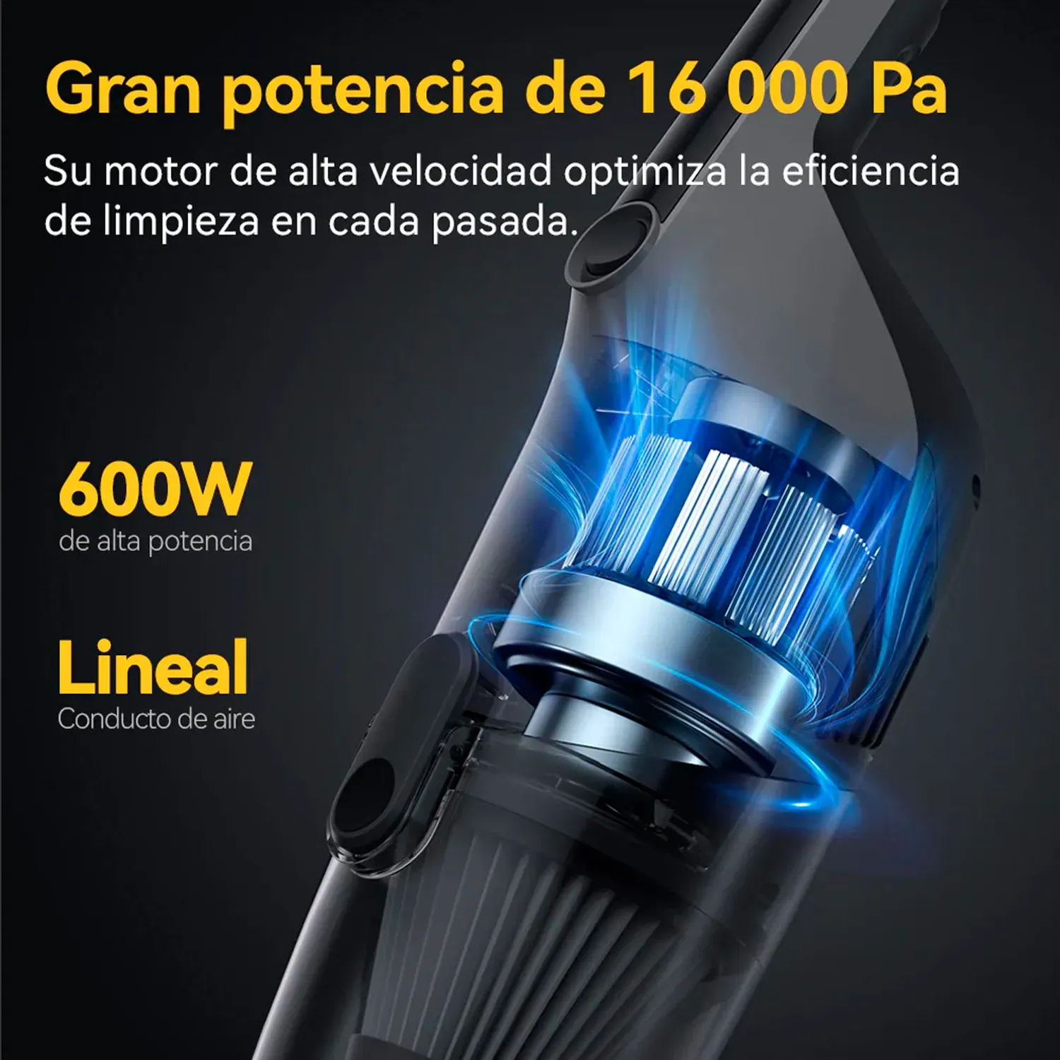 DEERMA Aspiradora Deerma 2 En 1 Multifuncional Dx120c 600w color gris | Platanitos