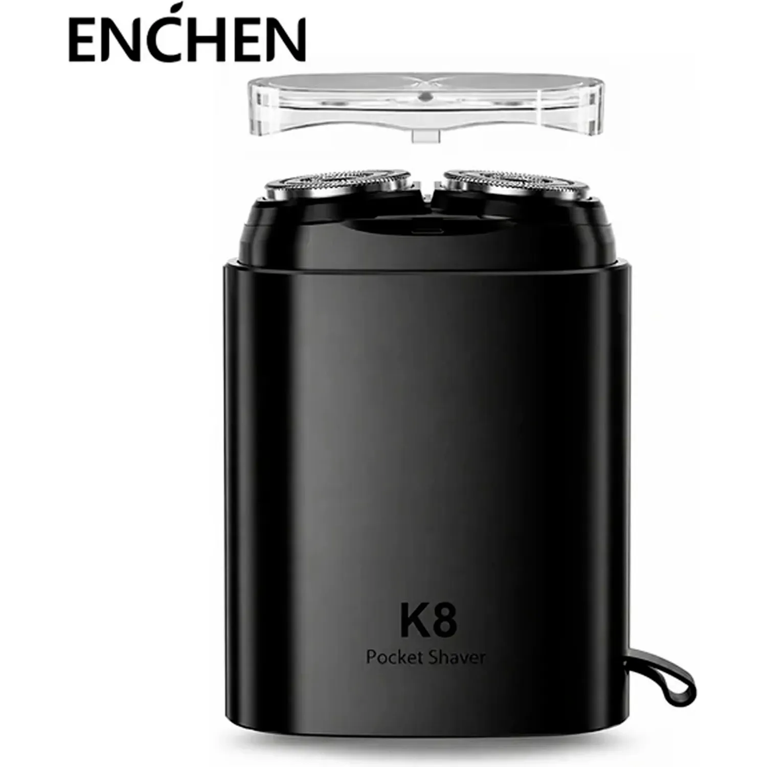 ENCHEN Afeitadora Enchen Electrica Portátil K8 - Portátil Usb-C color negro | Platanitos