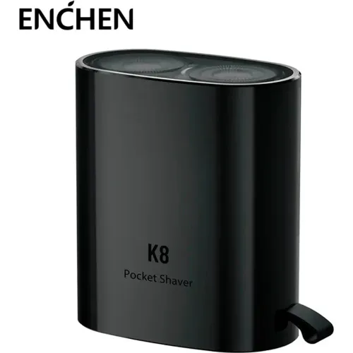 Afeitadora Enchen Electrica Portátil K8 - Portátil Usb-C color negro | Platanitos