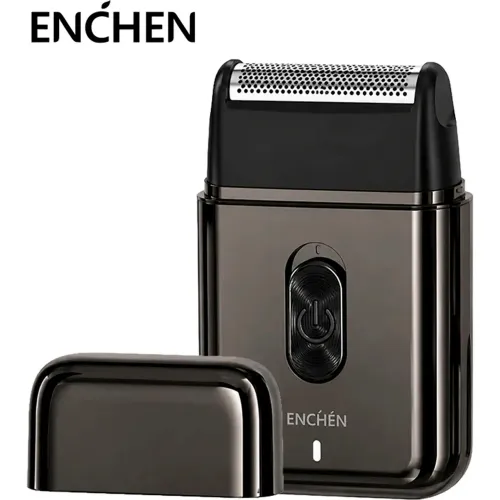 Afeitadora Enchen Mini Ms003 Portátil Usb-C color negro | Platanitos