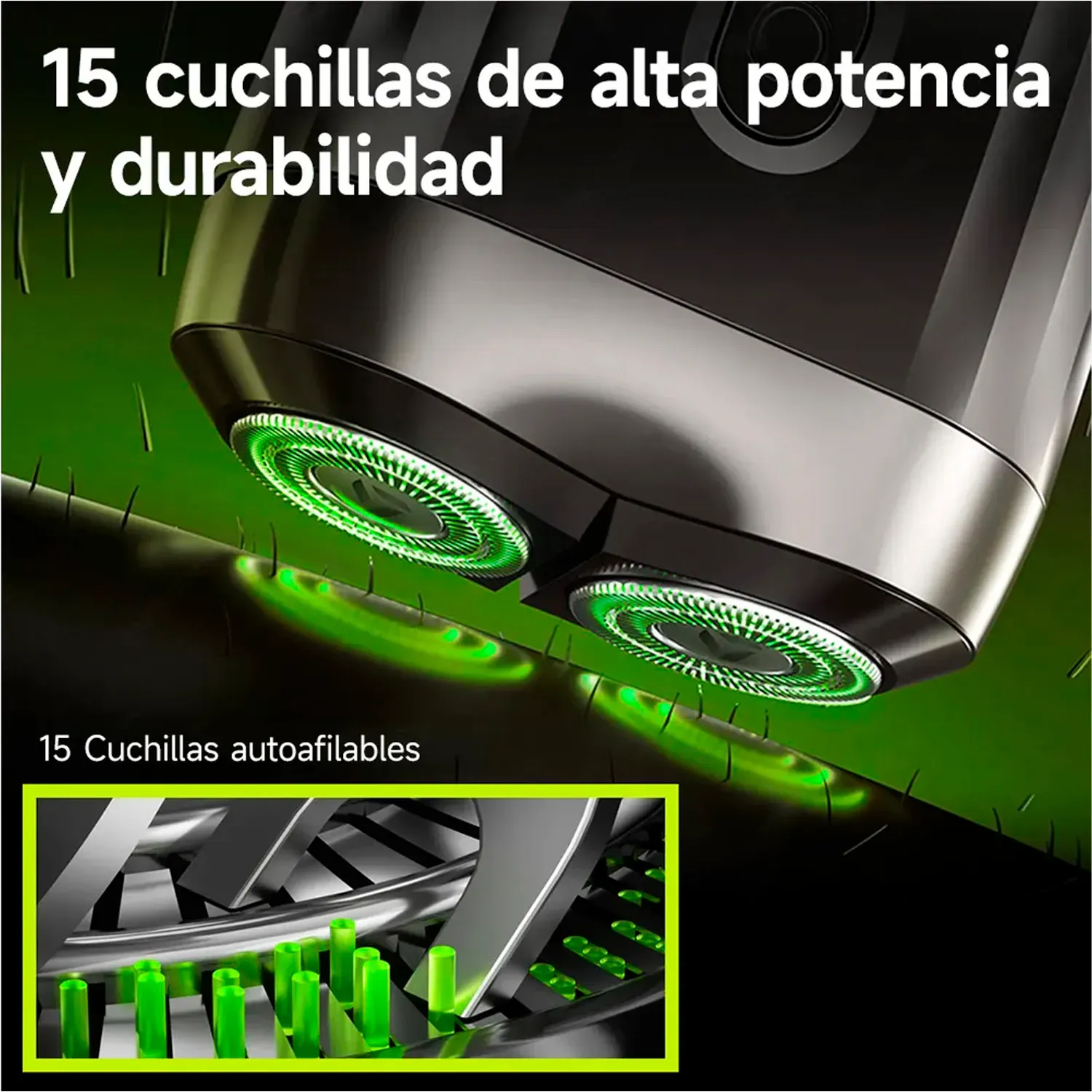 ENCHEN Afeitadora Enchen Eléctrica Mini 6 Portátil Usb-C color negro | Platanitos