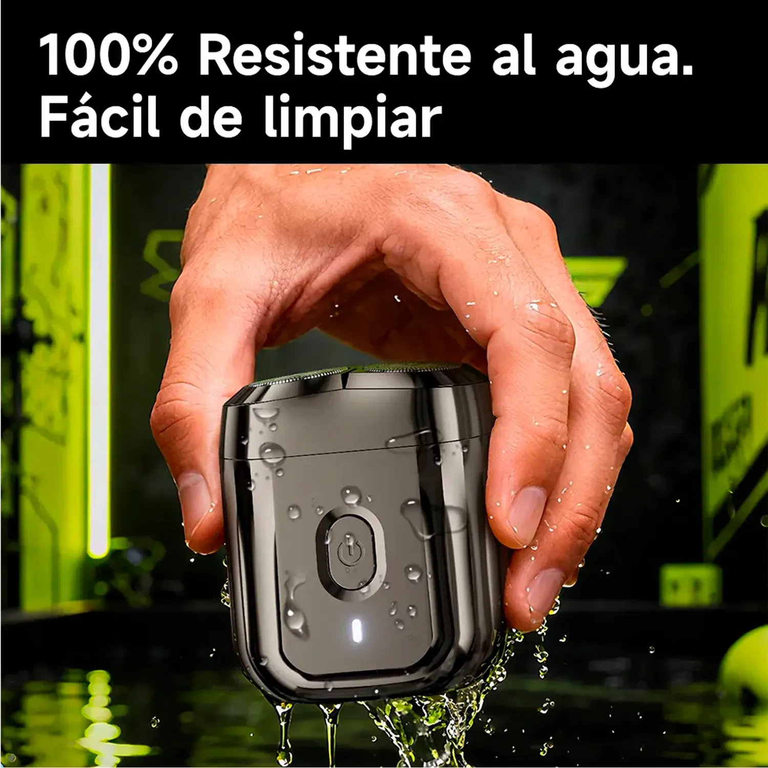 ENCHEN Afeitadora Enchen Eléctrica Mini 6 Portátil Usb-C color negro | Platanitos