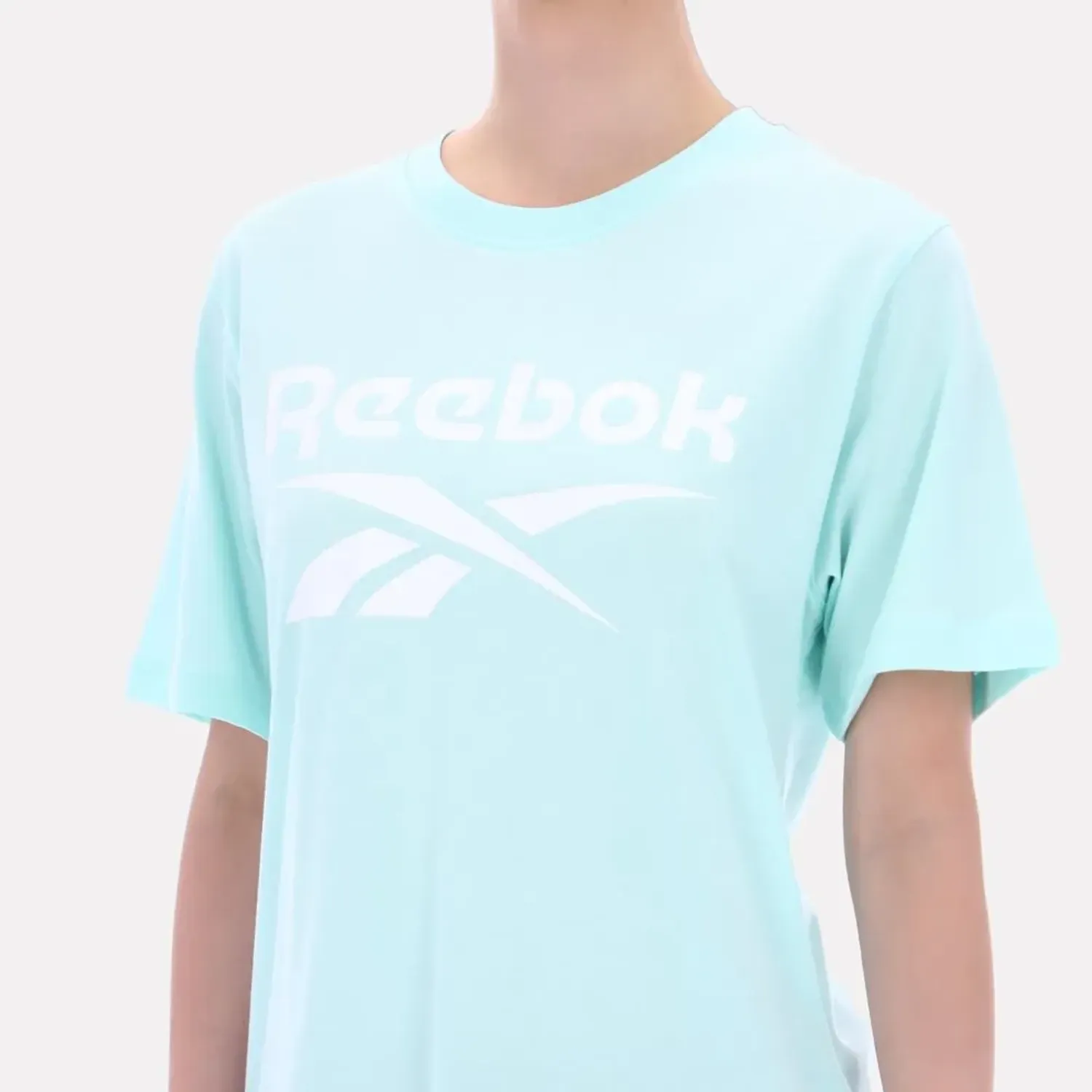 Reebok Polo Reebok Deportiva Mujer Nova Big Logo Oversized Crw Ss color azul | Platanitos