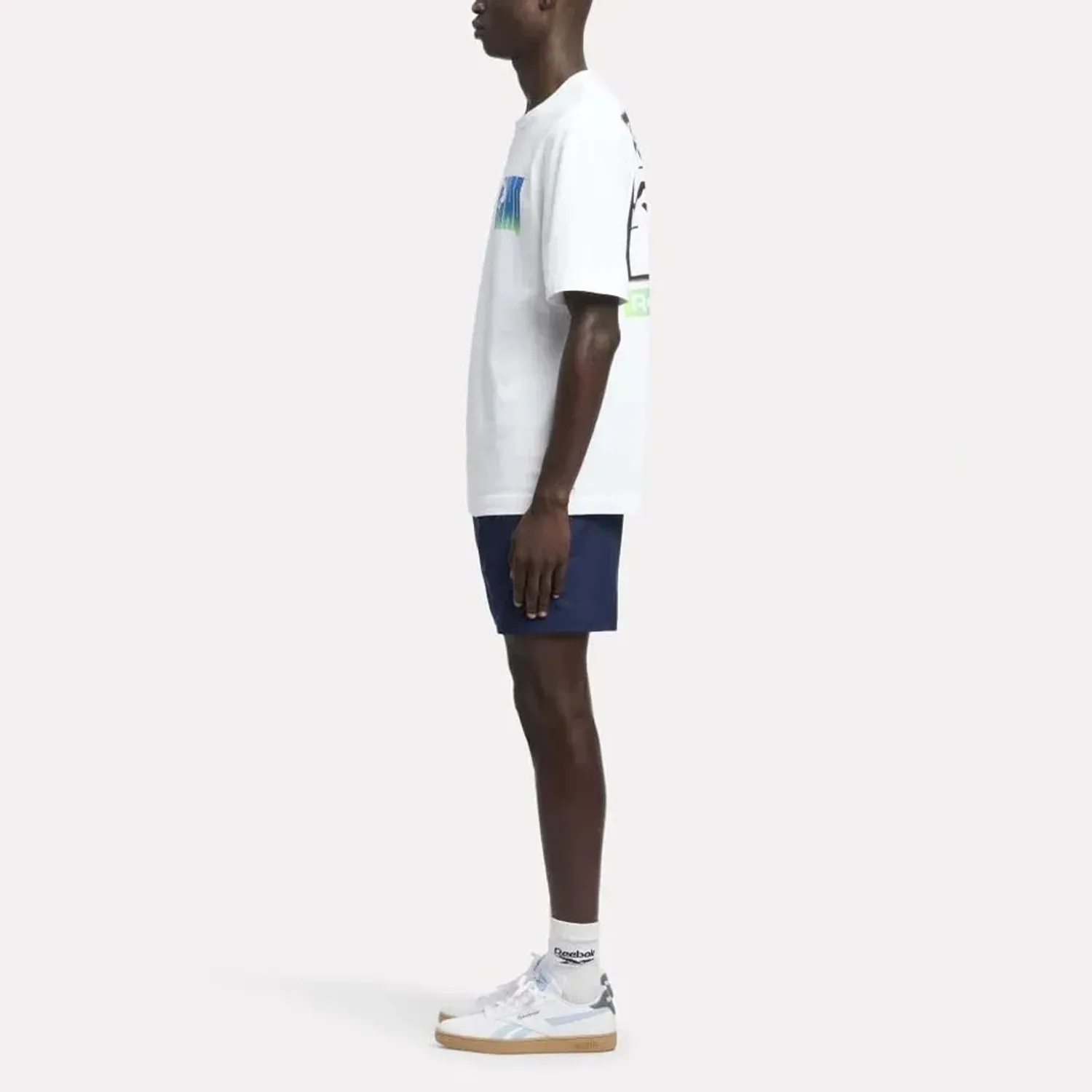 Short Reebok Training Hombre Id Train Knit Short 2.0 color azul | Platanitos