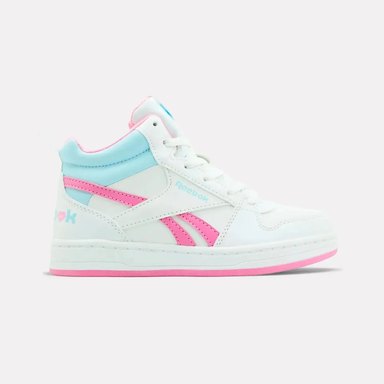 Zapatillas Reebok Urbanas Niña Royal Prime Mid 2.0 color blanco | Platanitos