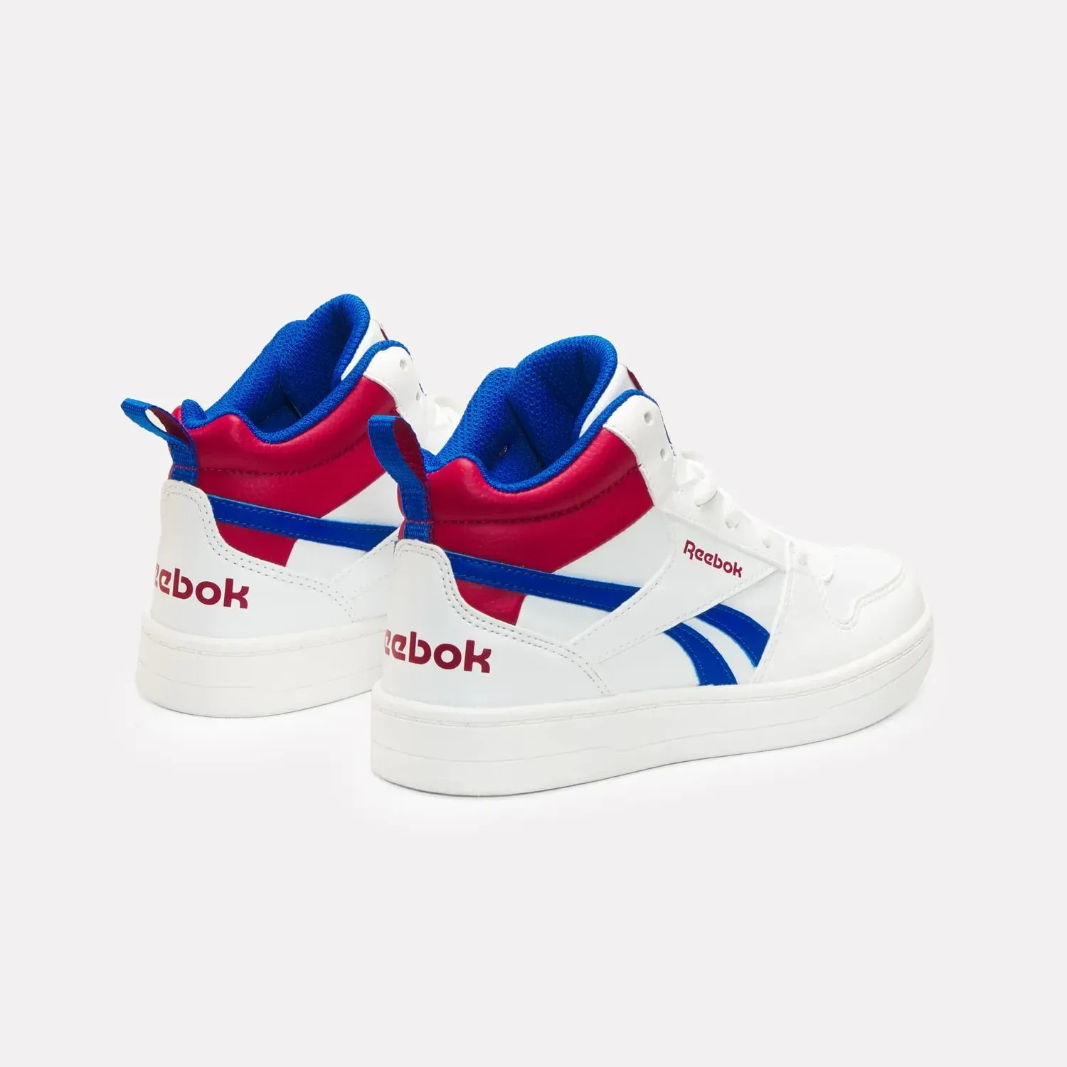 Reebok Zapatillas Reebok Urbanas Niños Royal Prime Mid 2.0 color blanco | Platanitos