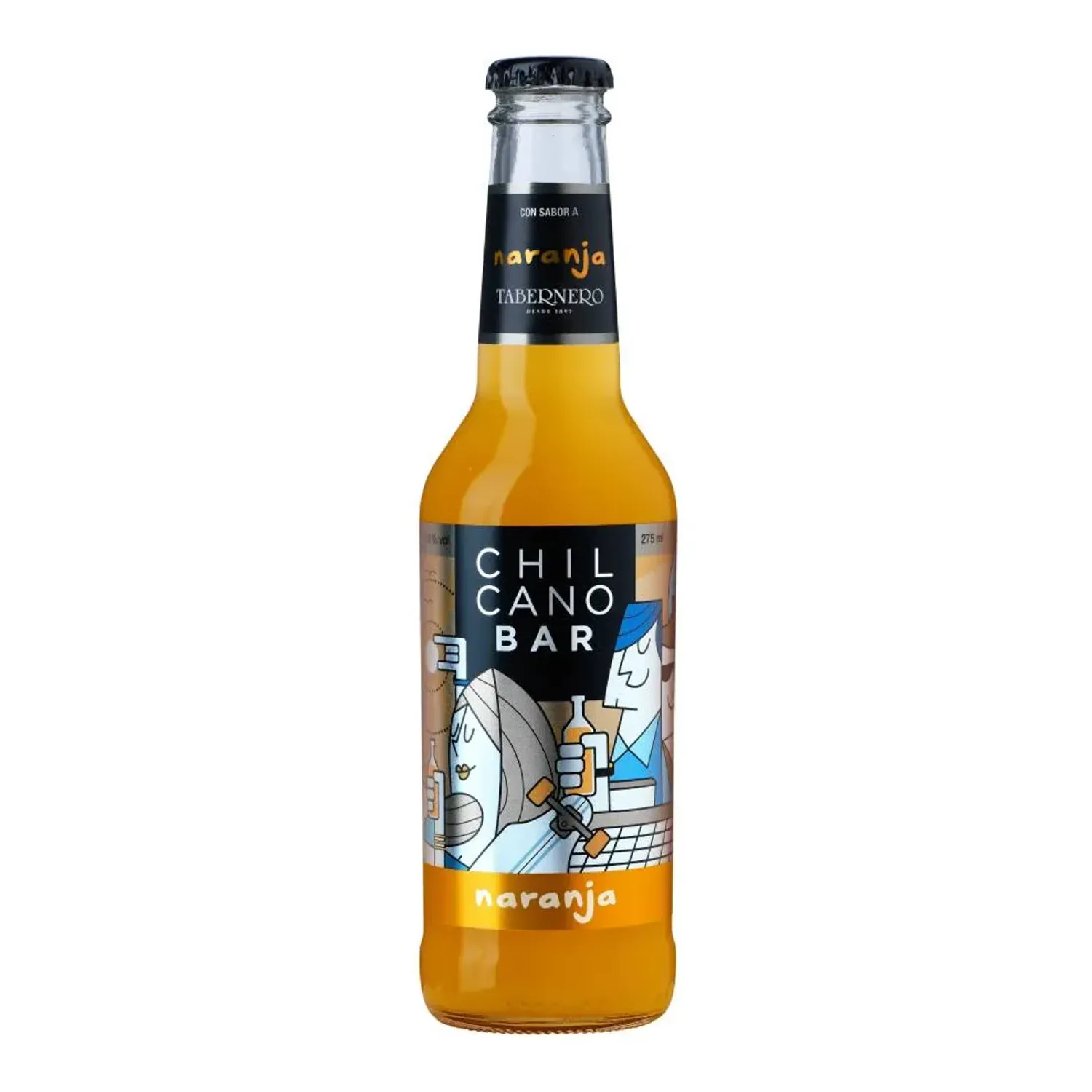TABERNERO (Rtd) Tabernero Chilcano Bar Naranja Botella 275ml color varios | Platanitos