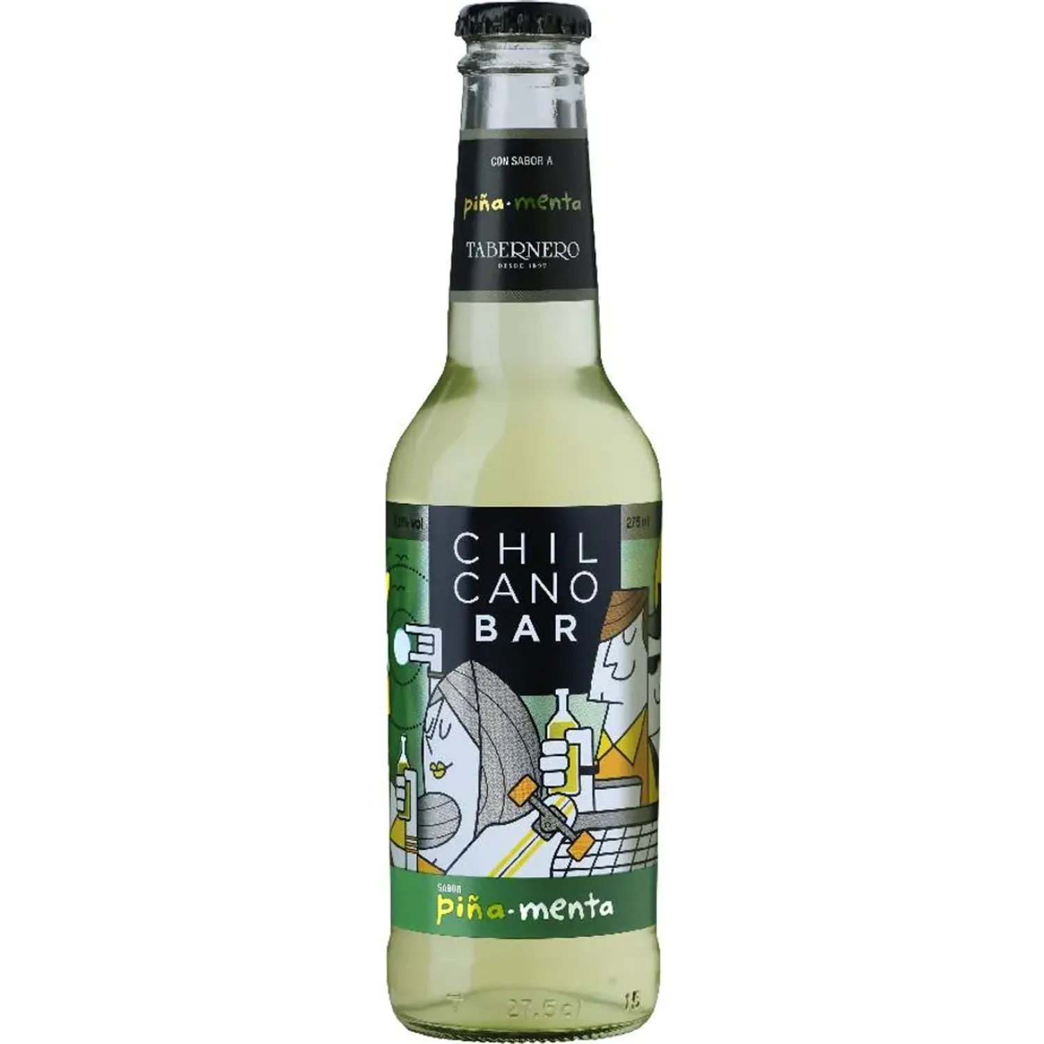 TABERNERO (Rtd) Tabernero Chilcano Bar Piña Y Menta Botella 275ml color varios | Platanitos