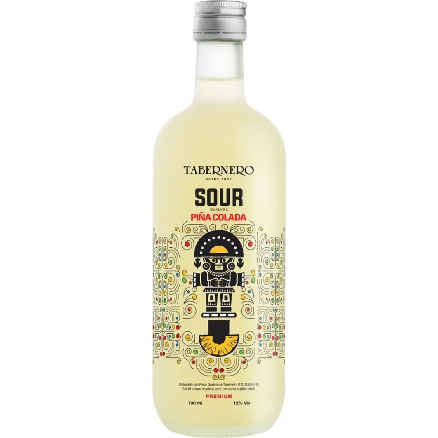 TABERNERO (Rtd) Tabernero Sour Piña Colada Botella 700ml color varios | Platanitos