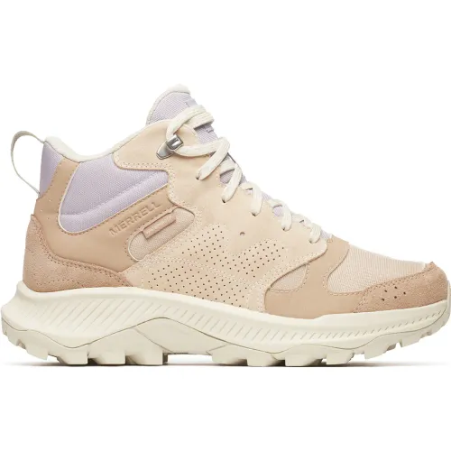 Zapatillas Merrell De Outdoor Mujer Tempo Sol Mid Wp color beige | Platanitos