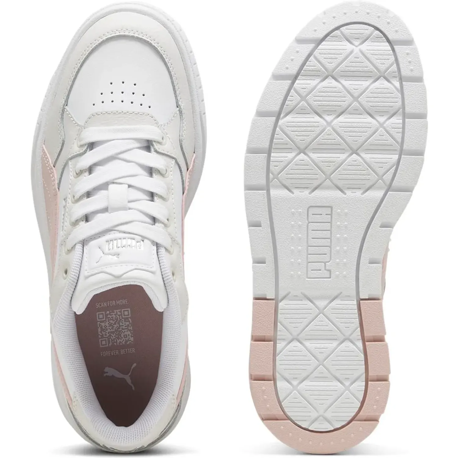 Puma Zapatillas Puma Urbanas Juvenil Karmen Ii Idol Jr color blanco | Platanitos
