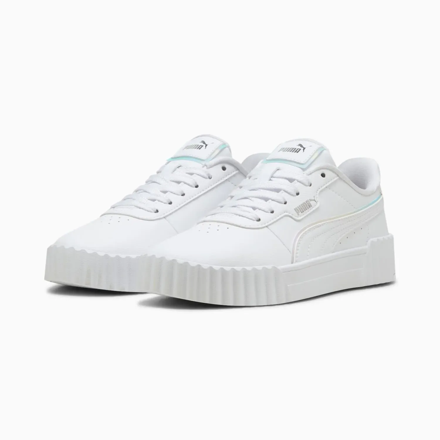 Puma Zapatillas Puma Urbanas Juvenil Carina 3.0 Holo 2.0 Jr color blanco | Platanitos