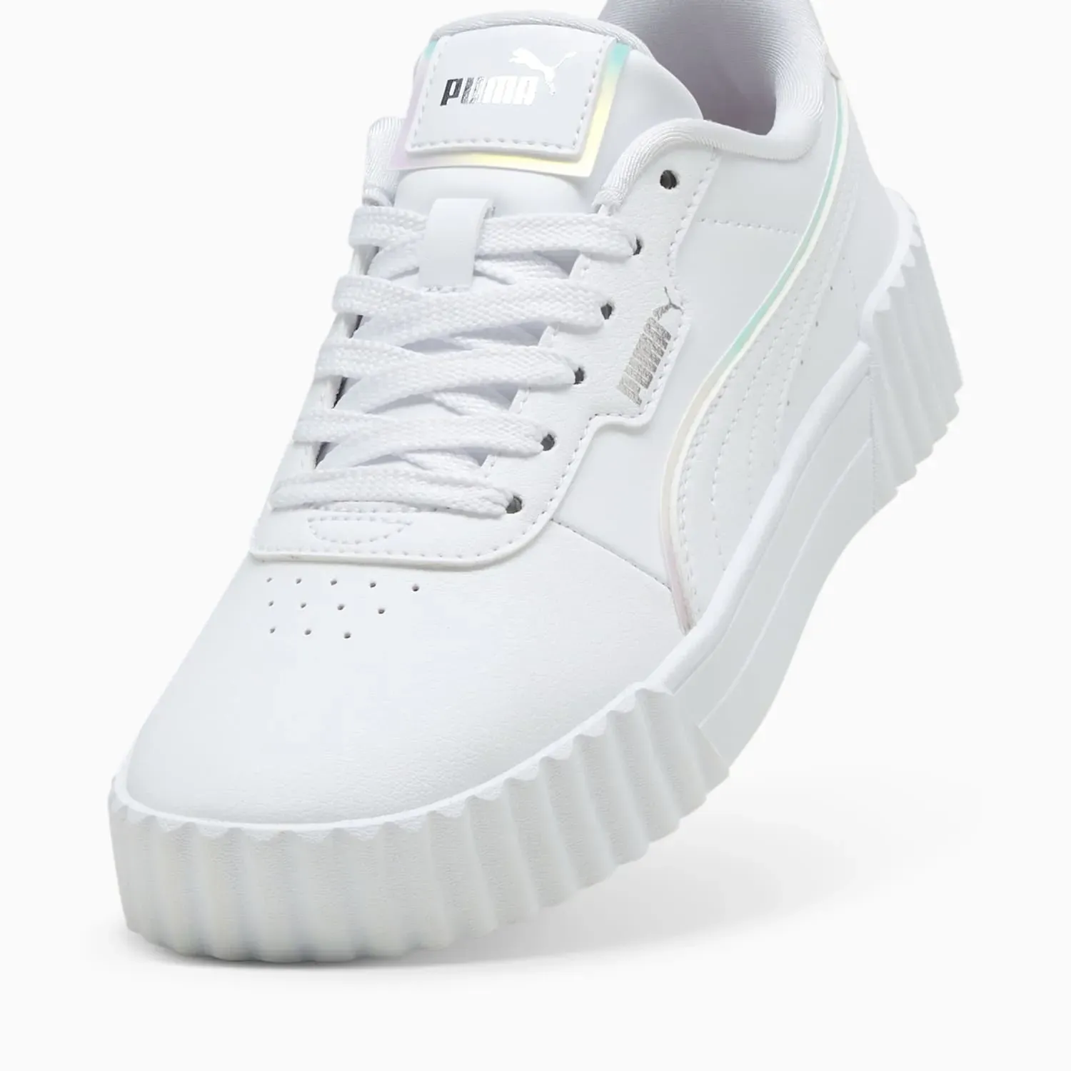 Puma Zapatillas Puma Urbanas Juvenil Carina 3.0 Holo 2.0 Jr color blanco | Platanitos