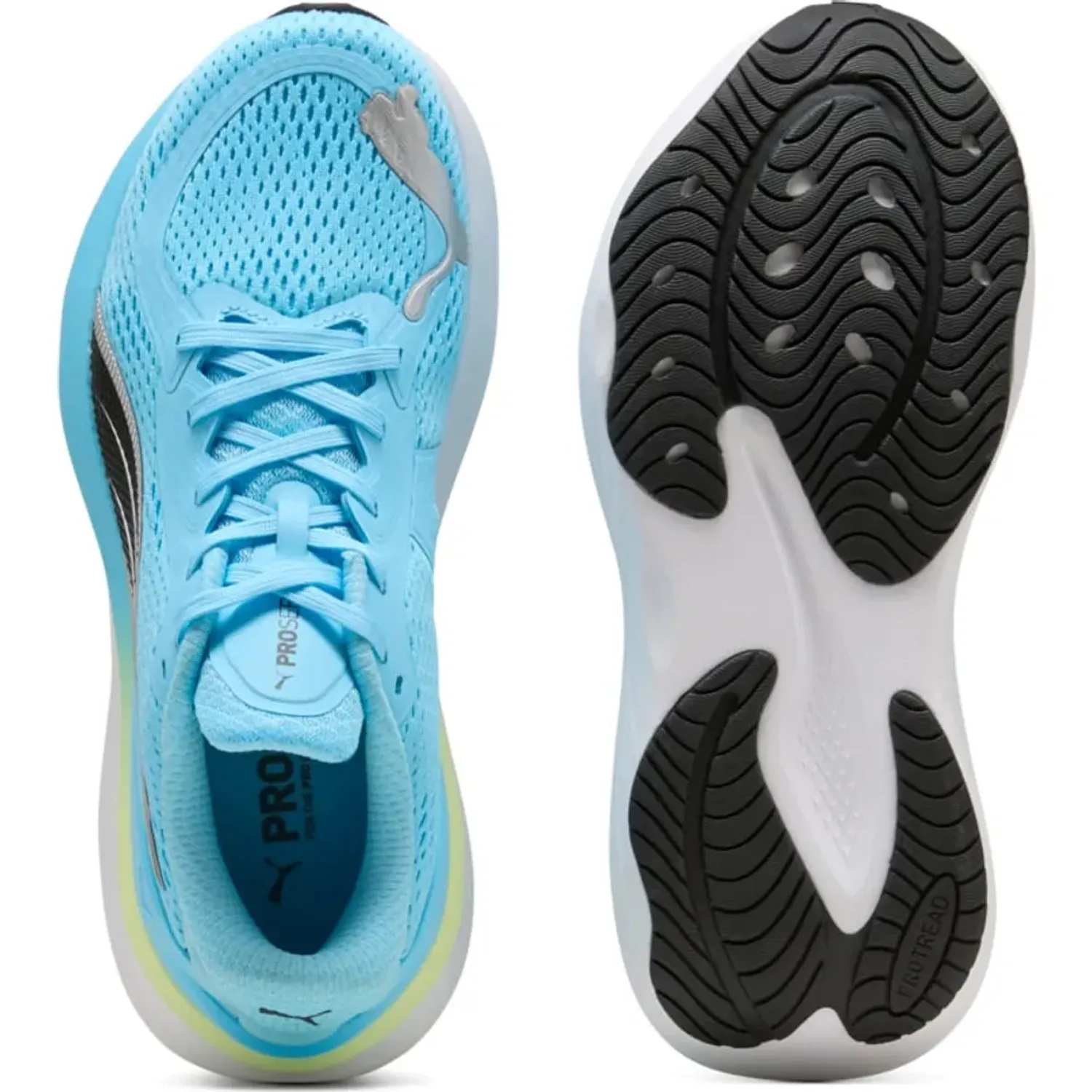 Puma Zapatillas Puma Running Mujer Scend Pro 2 color celeste | Platanitos