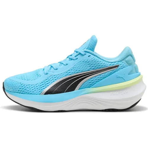 Zapatillas Puma Running Mujer Scend Pro 2 color celeste | Platanitos