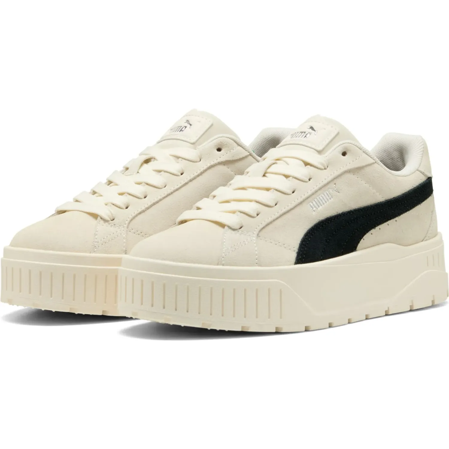 Puma Zapatillas Puma Urbanas Mujer Karmen Ii color crema / negro | Platanitos