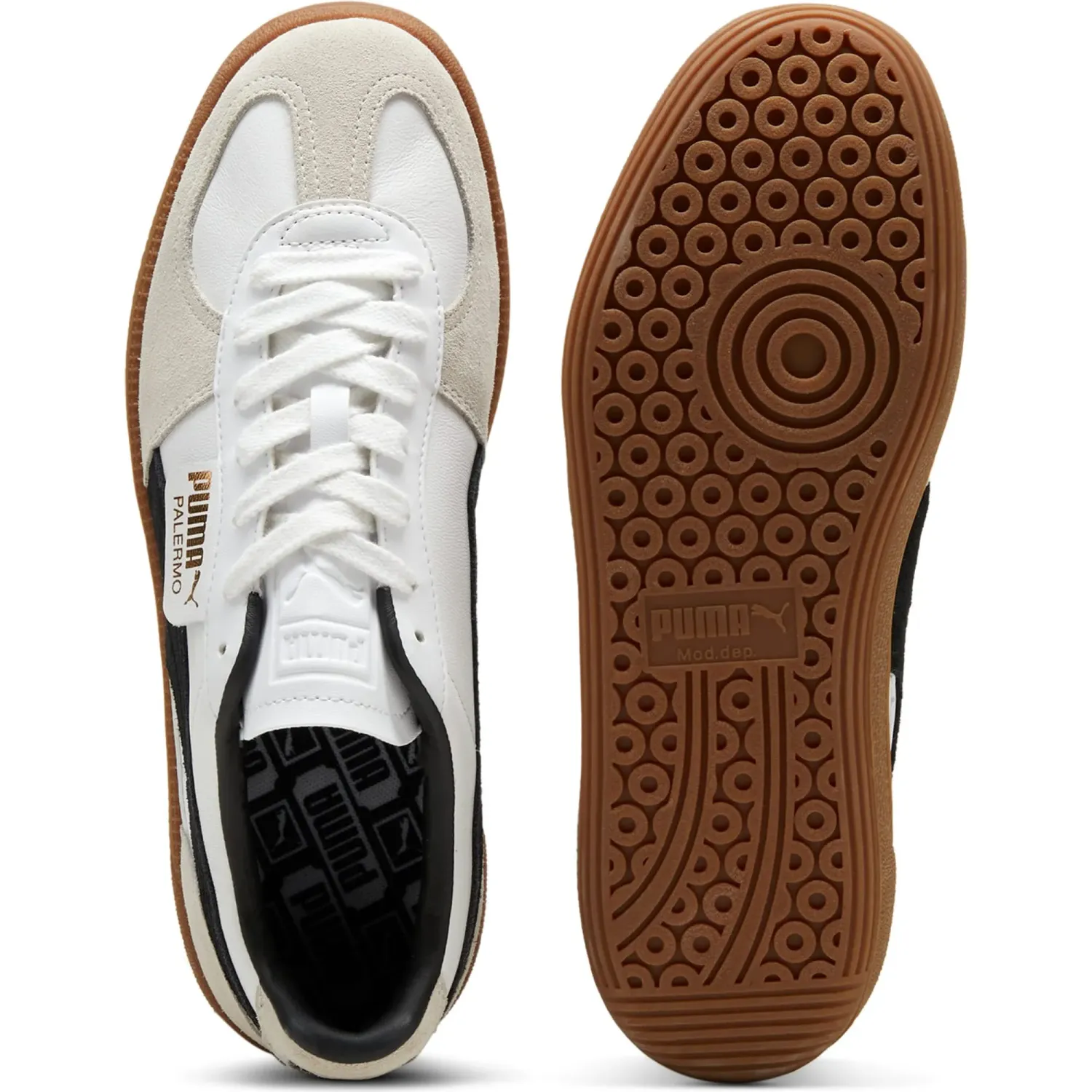 Puma Zapatillas Puma Urbanas Mujer Palermo Lth Wns color blanco | Platanitos