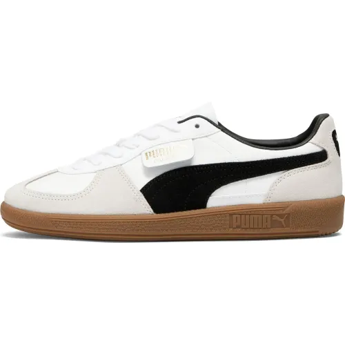 Zapatillas Puma Urbanas Mujer Palermo Lth Wns color blanco | Platanitos