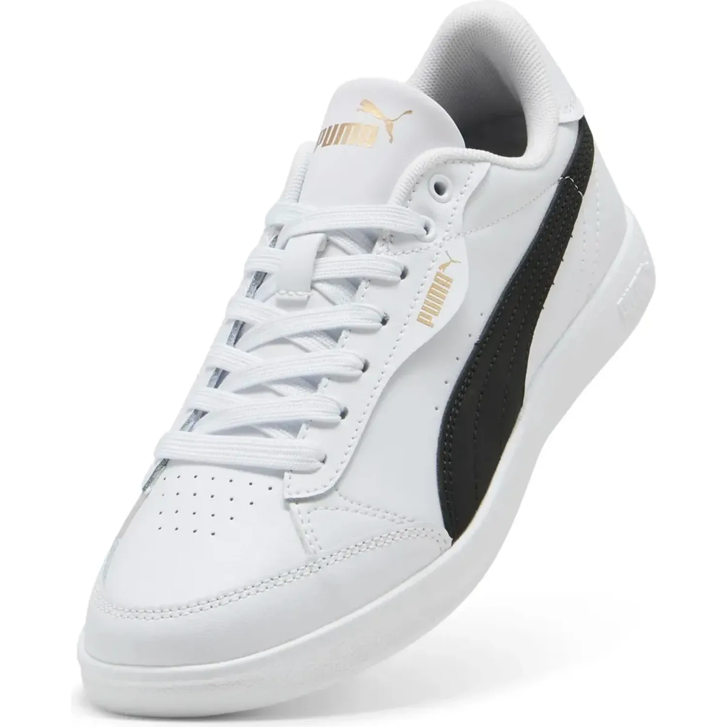 Zapatillas Puma Urbanas Mujer Vikky Star color blanco | Platanitos