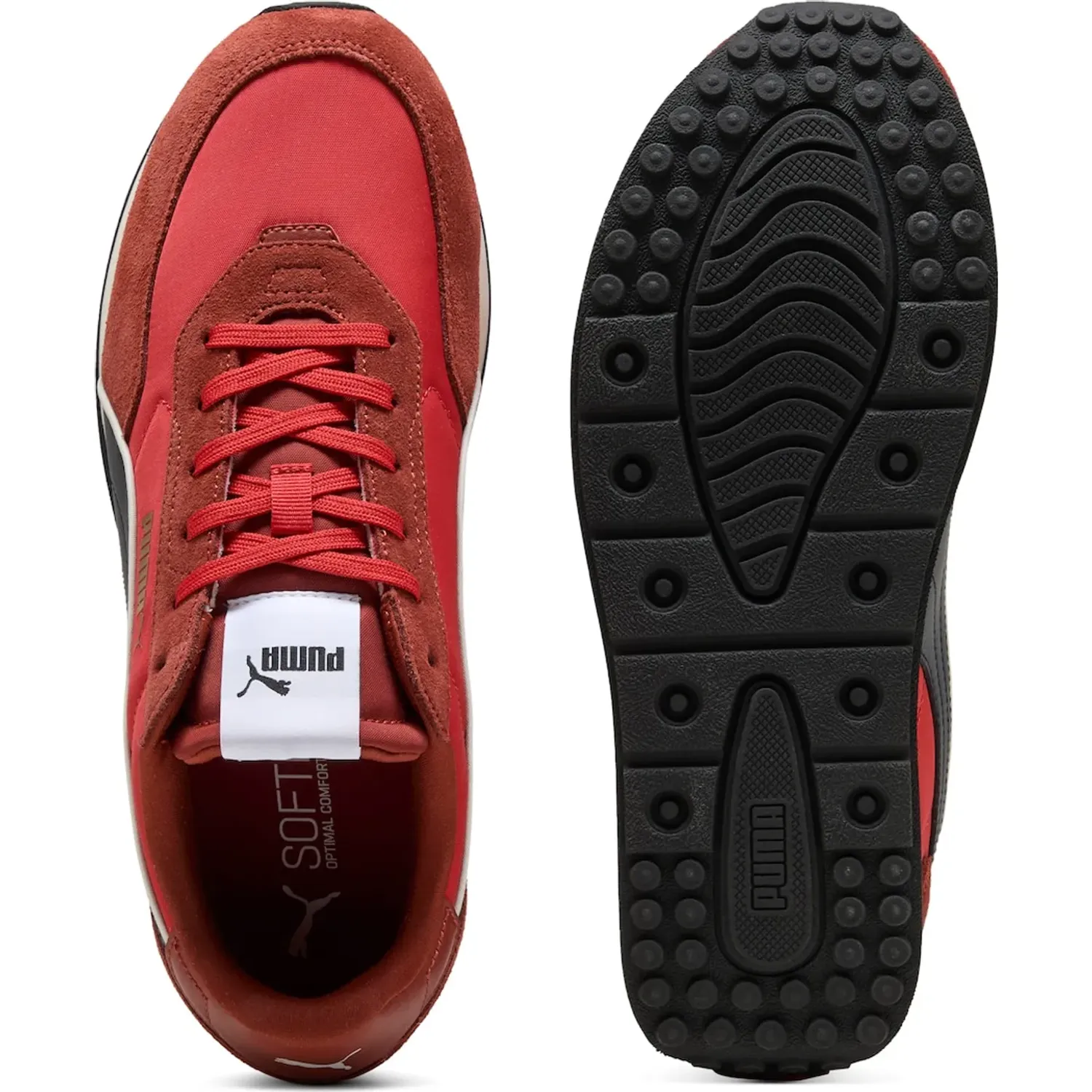 Puma Zapatillas Puma Urbanas Hombre St Miler Rise color rojo | Platanitos