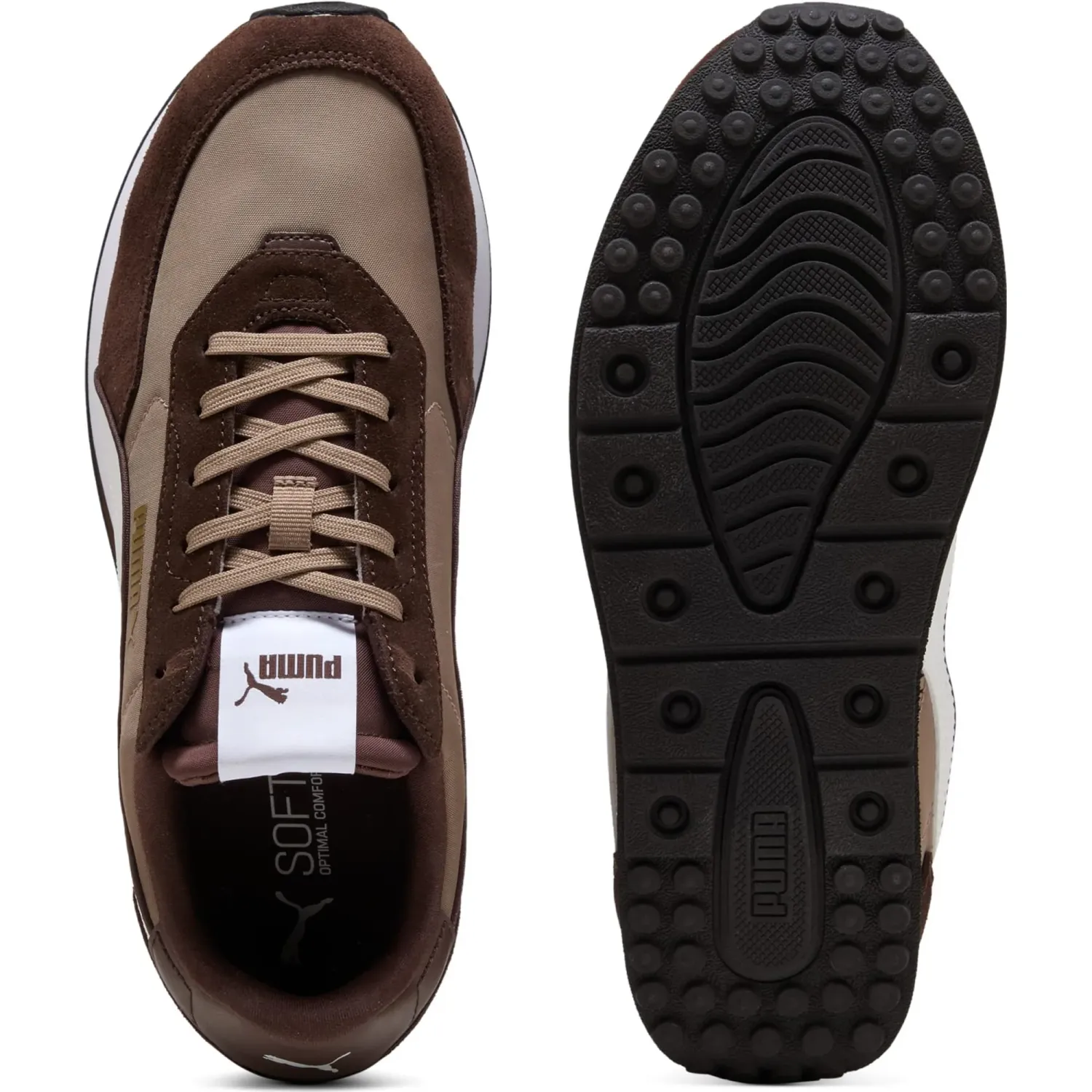 Puma Zapatillas Puma Urbanas Hombre St Miler Rise color marrón | Platanitos