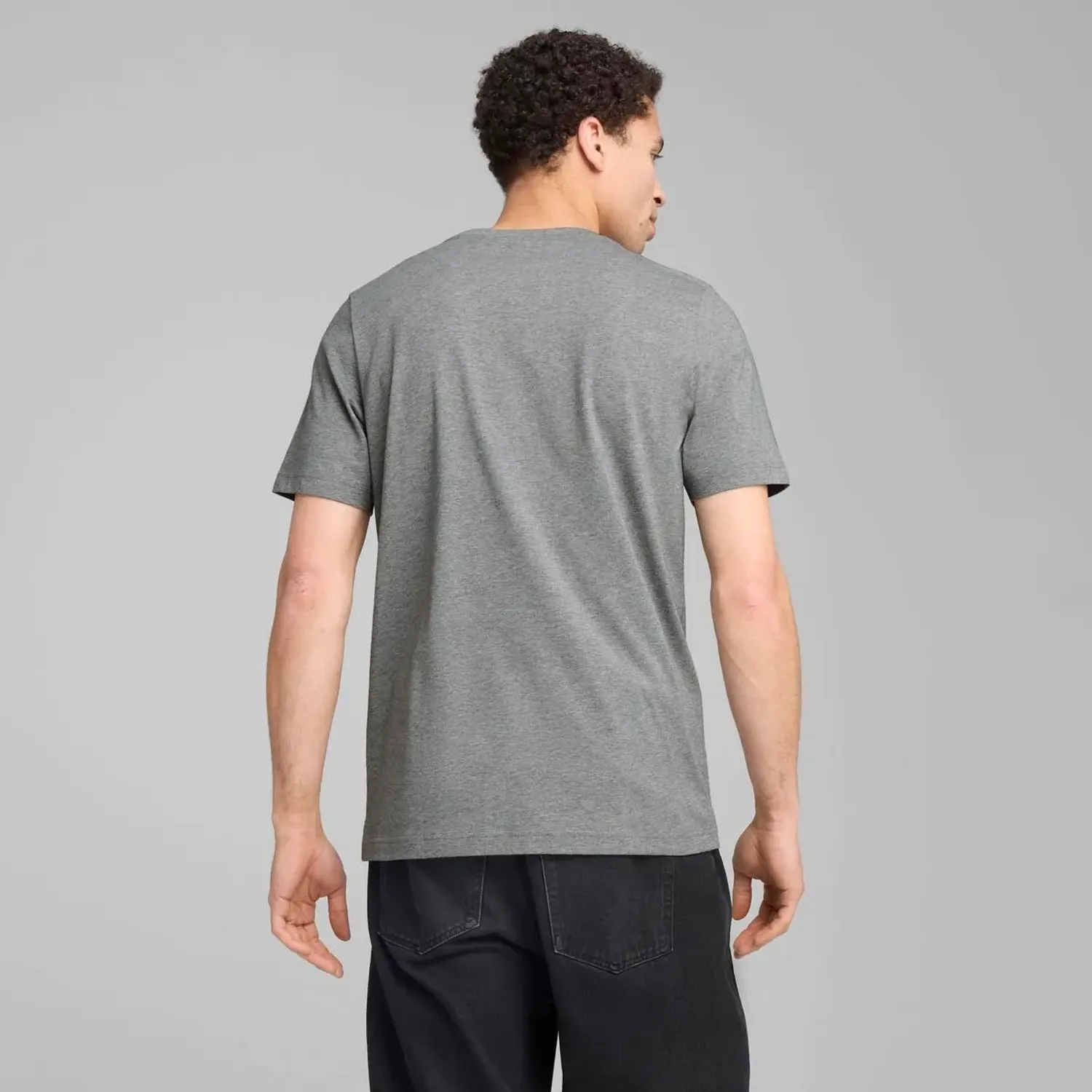 Polo Puma Deportivo Hombre Ess Tee color gris | Platanitos