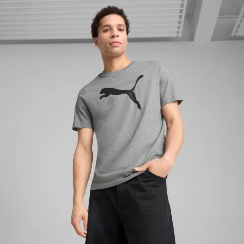 Polo Puma Deportivo Hombre Ess Tee color gris | Platanitos