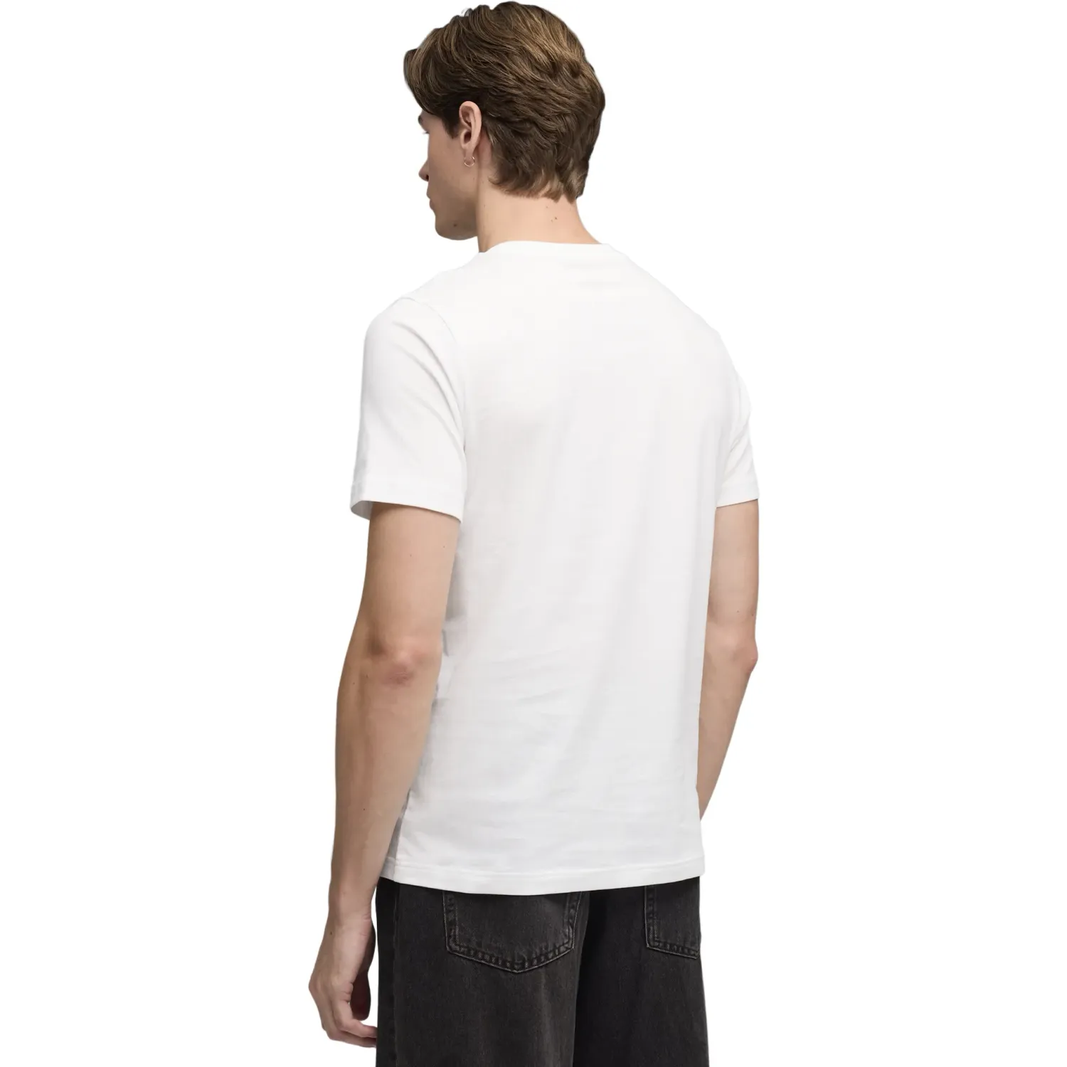 Puma Polo Puma Deportivo Hombre Graphic Puma Wording Tee color blanco | Platanitos