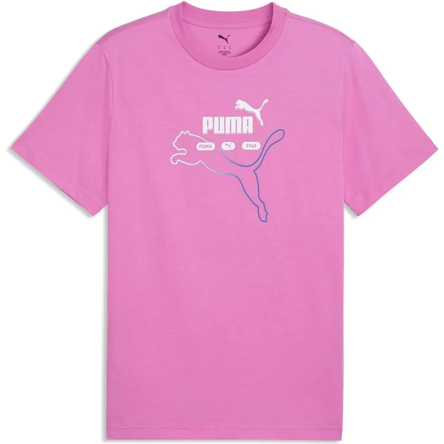 Puma Polo Puma Deportivo Hombre Ess Logo Lab Summer Tee color rosado | Platanitos